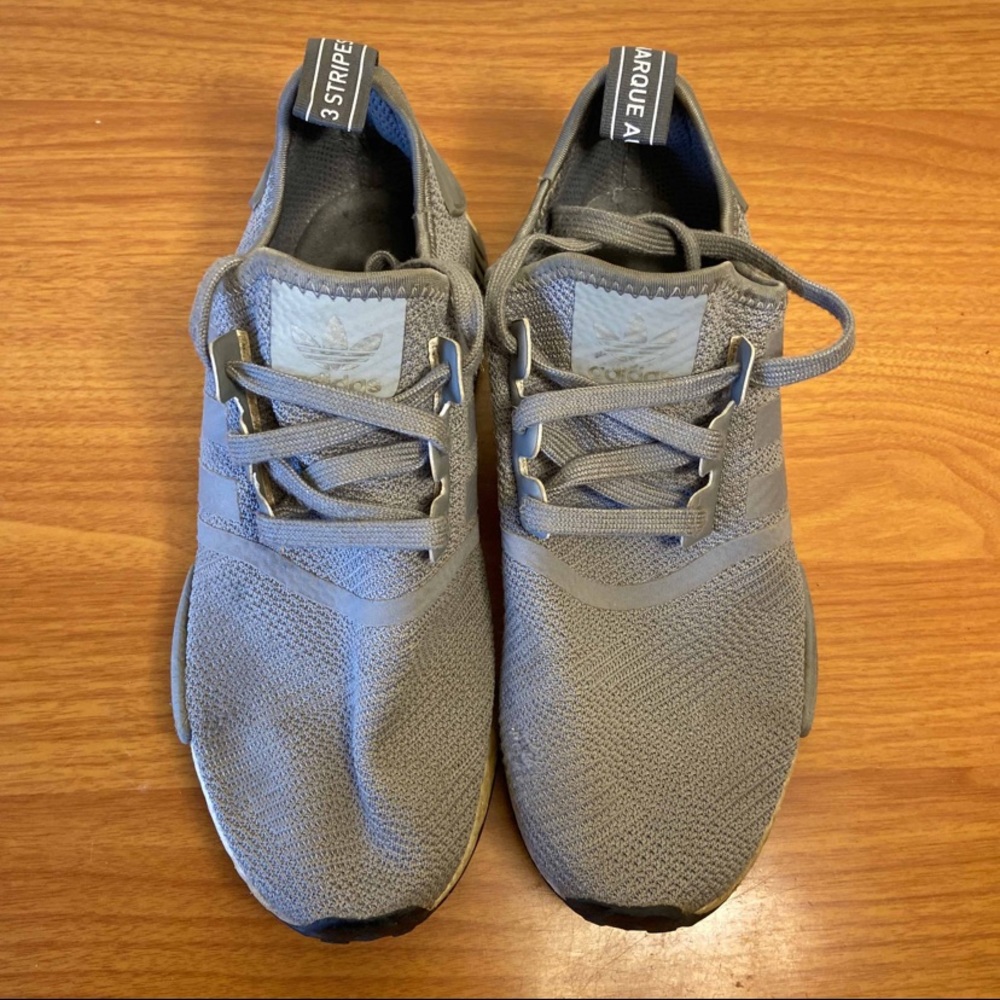 Adidas NMD R1 Grey Silver - Picture 4 of 9